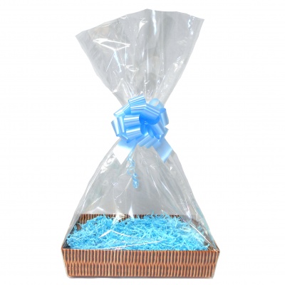 Gift Basket Accessory Kit - 36x25 - BLUE SIZE C  [Basket not included]