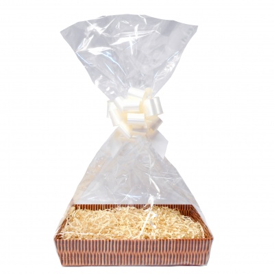 Gift Basket Accessory Kit - 36x25 - CREAM SIZE C [Basket not included]