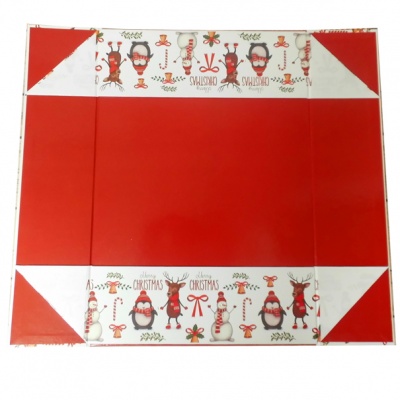 Easy Fold Gift Tray (35x24x8cm) - Large CHRISTMAS CHARACTERS