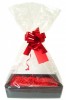 Complete Gift Basket Kit - (Small) BLACK TRAY / RED ACCESSORIES