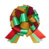 Multi-Colour Bow with 6m matching ribbon - RED/GOLD/GREEN
