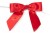 MINI SATIN BOWS with Twist Ties - 20mm - (pk 10) RED