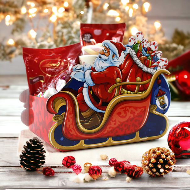 Santa Sleigh Gift Boxes