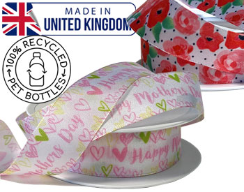 Hearts and Flowers Eco-Ribbons