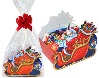 Santa Sleigh Gift Boxes