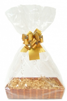 Gift Basket Accessory Kit - 42x31 - GOLD SIZE D  [Basket not included]