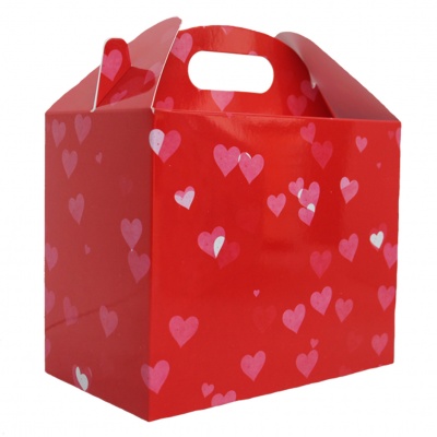 Gable Boxes - 17x10x14cm (pk10) - HEARTS