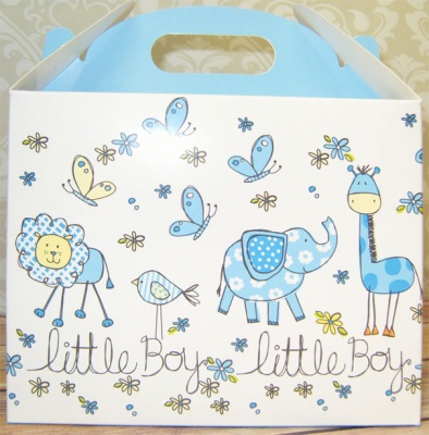 Gable Boxes - 17x10x14cm (pk10) - LITTLE BOY