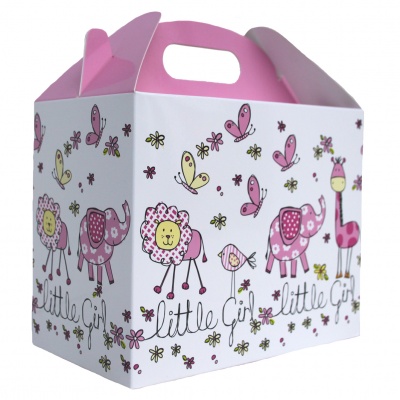 Gable Boxes - 17x10x14cm (pk10) - LITTLE GIRL