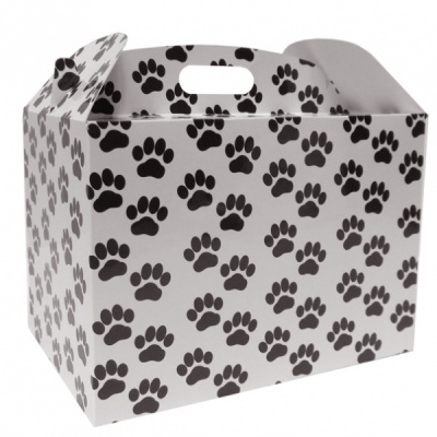 Gable Boxes - 24x18x16 (pk10 Large) - PAW PRINTS