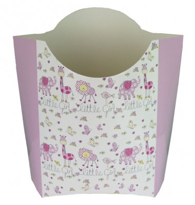 Pack of 10 POP-UP BOXES 26x15x27cm - LITTLE GIRL