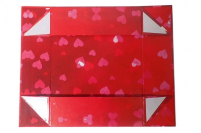Easy Fold Gift Tray (30x20x6cm) - Medium HEARTS
