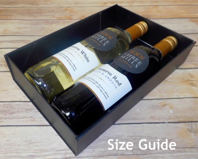 10 x Easy Fold Trays with Acetate Boxes - (30x20x6cm) MEDIUM WOODEN CRATE TRAYS/CLEAR ACETATE BOXES