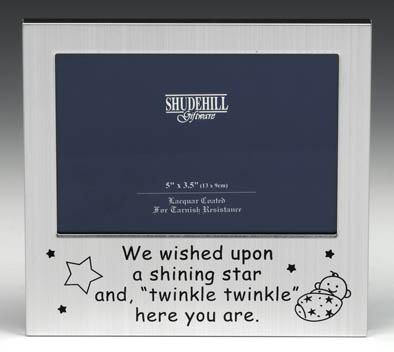 Photo Frame - WE WISHED UPON A SHINING STAR