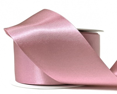 Eco Friendly Double Faced Satin Ribbon - 50mm x 20m - PINK