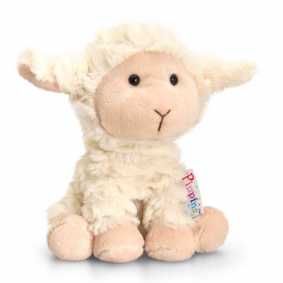 Pippins 14cm Soft Plush from Keel Toys - LAMB