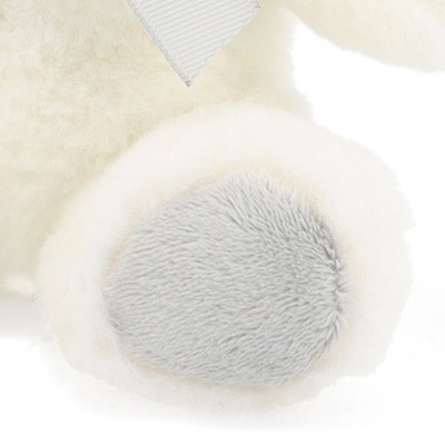 Eco Friendly White /Grey TEDDY by Keel Toys - 15cm