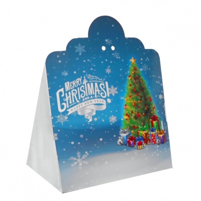 10 x Triangle Gift Box (Large) - CHRISTMAS TREE