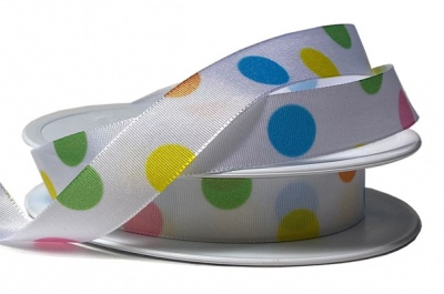 Eco Friendly Satin Ribbon - 15mm x 25m - DOTTY