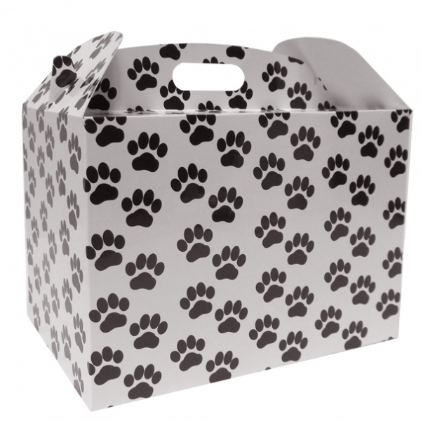 Gable Boxes - 24x18x16 (pk10 Large) - PAW PRINTS