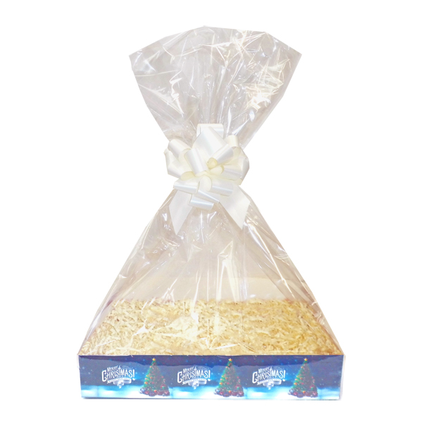 Complete Gift Basket Kit (Large) CHRISTMAS TREE EASY FOLD TRAY