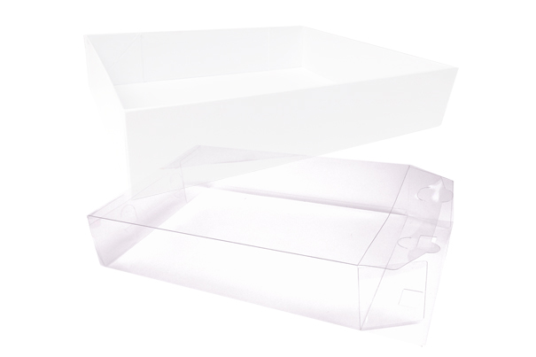 Clear sales acetate box