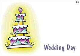 Wedding Day GIFT CARD (pk of 50)