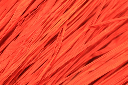 Natural tying Raffia - 250g bag - ORANGE